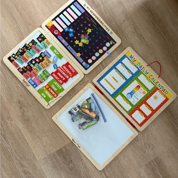 Melissa & Doug Other - MELISSA + DOUGH calendar & responsibilities chart